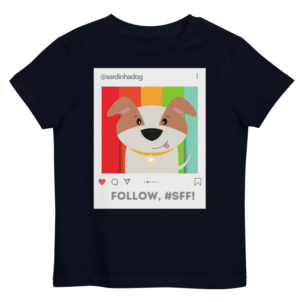 Follow Sardinha Dog Kids Shirt