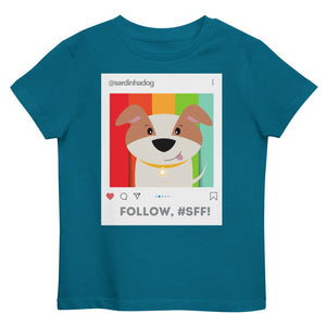 Follow Sardinha Dog Kids Shirt